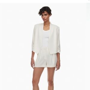 Aritzia linen blazer